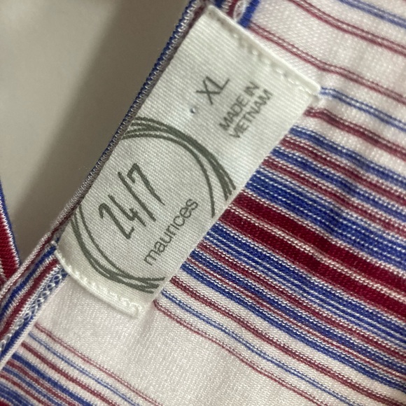 Red White and Blue Tank Too - XL - Picture 3 of 4